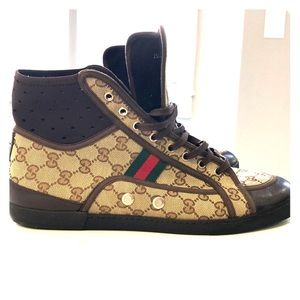 Gucci Logo Hightop Sneaker